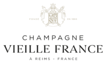 logo noir et or Champagne Vieille France