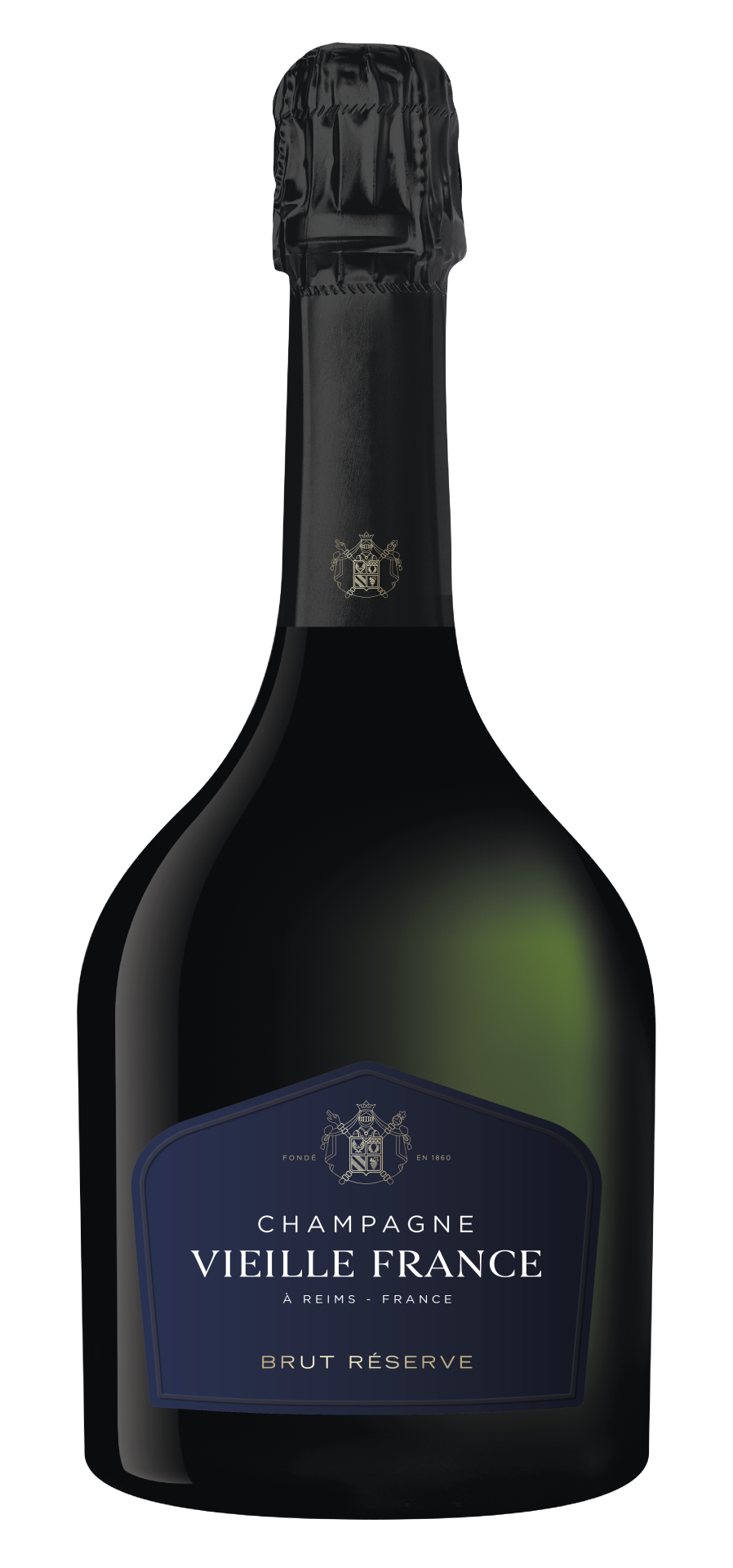 Bouteille de champagne Vieille France Brut Réserve