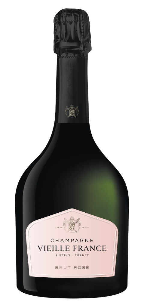 Bouteille de champagne Vieille France Brut Rosé